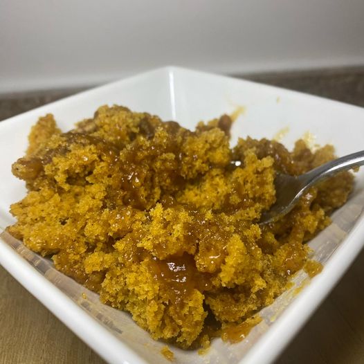 Pumpkin Pecan Cobbler