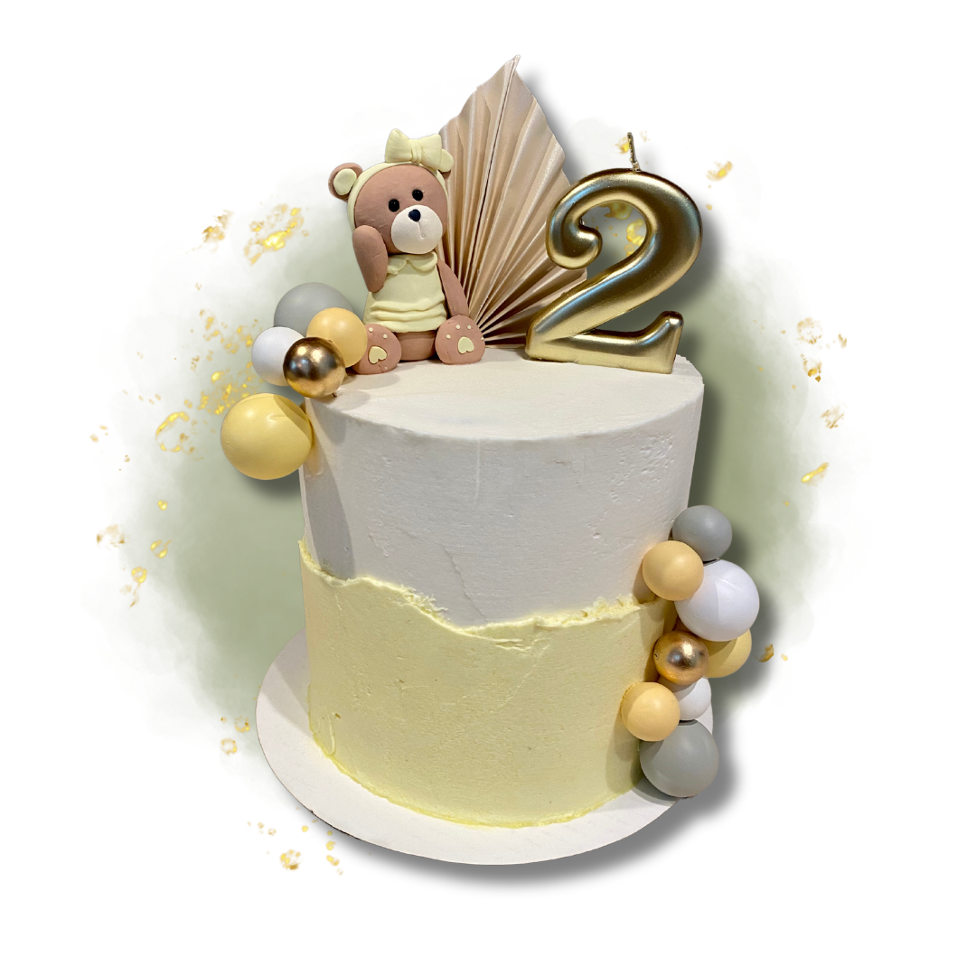 Cute Teddy Bear Cake