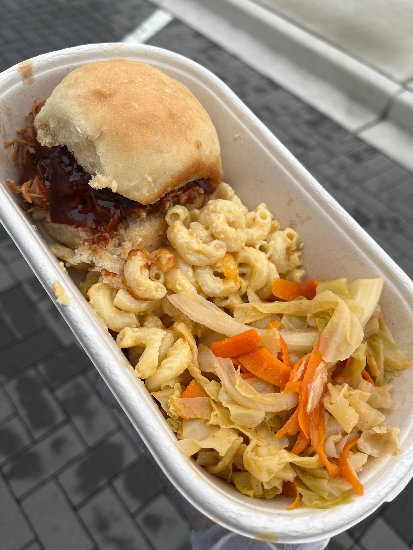 BBQ Pulled Jackfruit Slider Plate