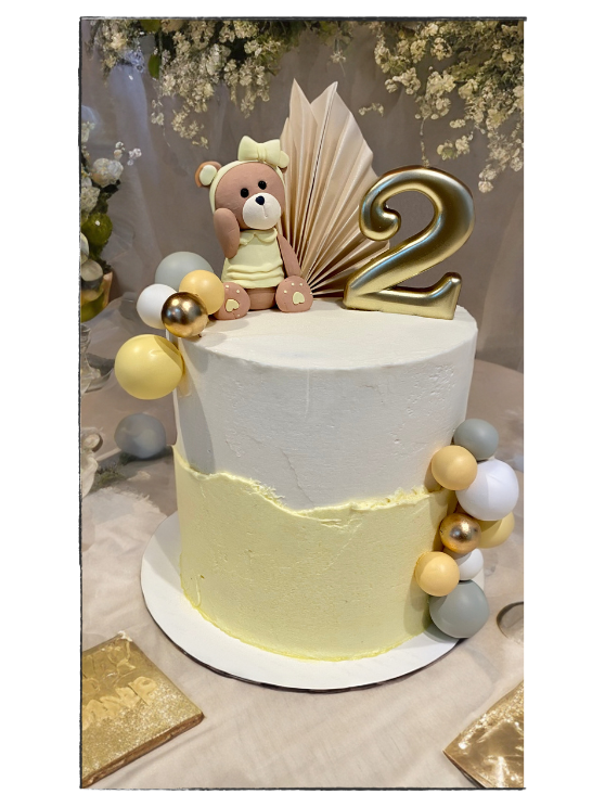 Cute Teddy Bear Cake