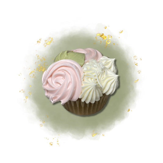 Rose Vanilla Cupcake