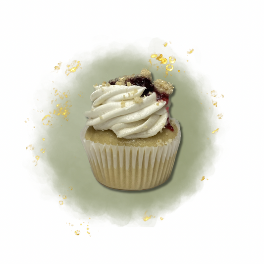 Berry Cobbler Cupcake